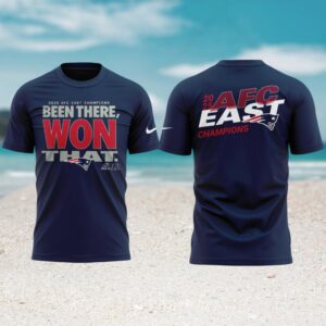 New England Patriots 2025 AFC East Division Champions Fan Shirt New England Patriots 2025 AFC East Division Champions Fan Shirt