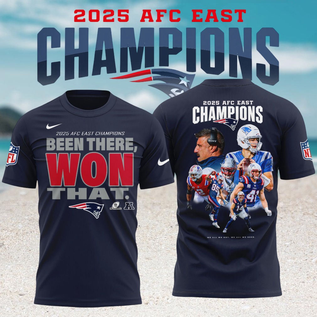 New England Patriots 2025 AFC East Division Champions Limited Combo Shirt New England Patriots 2025 AFC East Division Champions Limited Combo Shirt