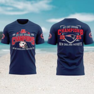 New England Patriots 2025 AFC East Division Champions Shirt New England Patriots 2025 AFC East Division Champions Shirt
