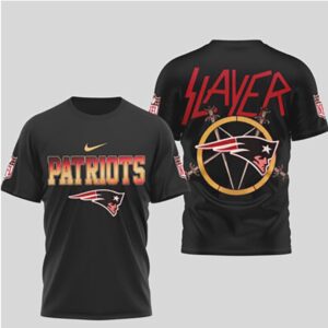 New England Patriots Game Day 2026 Official NFL Slayer 3D Shirt