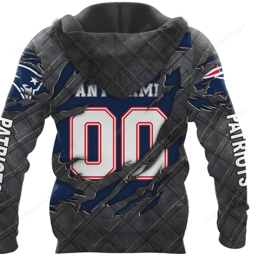 New England Patriots NFL Gameday Football Hoodie New England Patriots NFL Gameday Football Hoodie