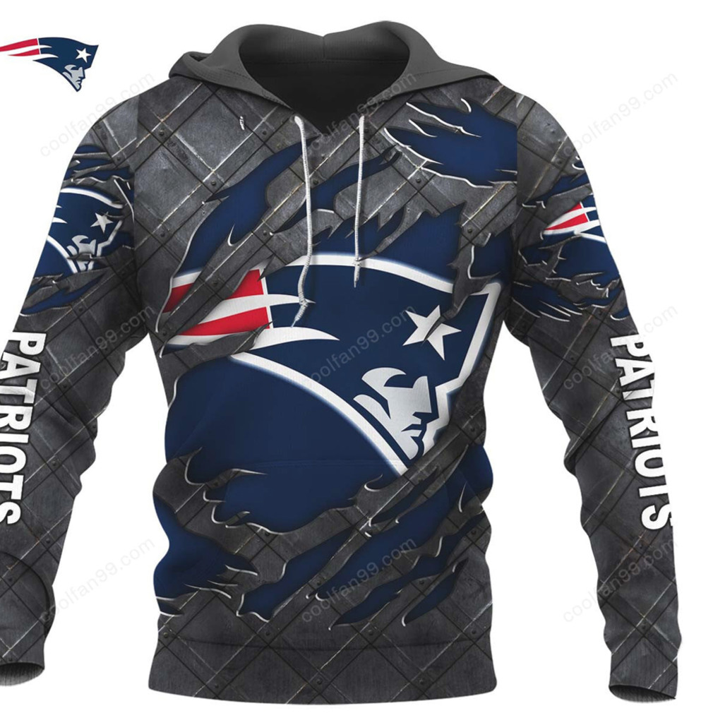 New England Patriots NFL Gameday Football Hoodie New England Patriots NFL Gameday Football Hoodie