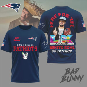 New England Patriots Official NFL Benito Bow Footballl 3D Shirt New England Patriots Official NFL Benito Bow Footballl 3D Shirt