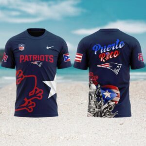 New England Patriots Puerto Rico Heritage Pride Navy Blue Performance Soccer Jersey New England Patriots Puerto Rico Heritage Pride Navy Blue Performance Soccer Jersey