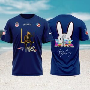 New England Patriots x Bad Bunny 2026 Super Bowl LX Halftime Show shirt New England Patriots x Bad Bunny 2026 Super Bowl LX Halftime Show shirt
