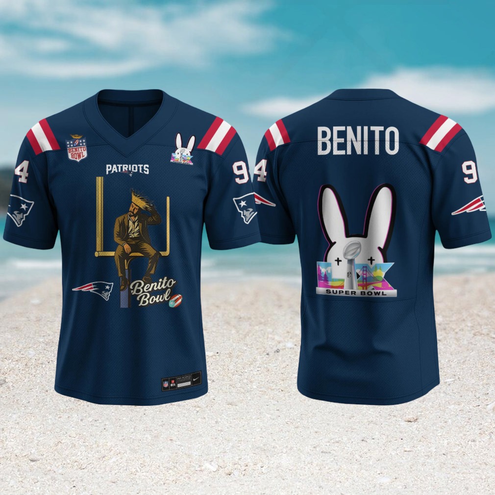 New England Patriots x Bad Bunny Super Bowl LX The Halftime Show Jersey New England Patriots x Bad Bunny Super Bowl LX The Halftime Show Jersey