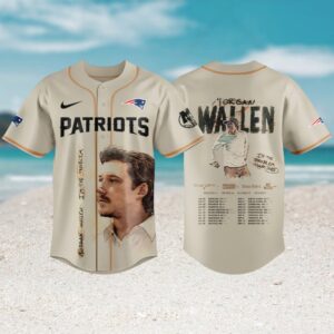 New England Patriots x Morgan Wallen Tour Editions Limited 2025 Jersey