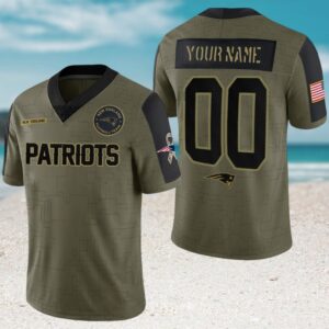 New England Patriots x Salute to Service Fan Gift Jersey New England Patriots x Salute to Service Fan Gift Jersey