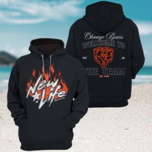 New Era New Life Chicago Bears Game Day NFL Football Hoodie New Era New Life Chicago Bears Game Day NFL Football Hoodie