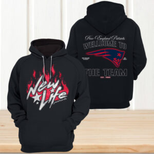 New Era New Life Welcome To The Team NFL Patriots Football Hoodie