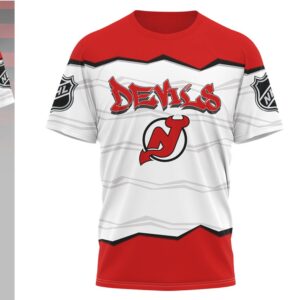 New Jersey Devils Official NHL Puck Yeah 3D Shirt