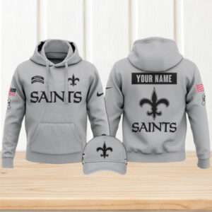 New Orleans Saints Arctic Camo Salute to Service Club Hoodie