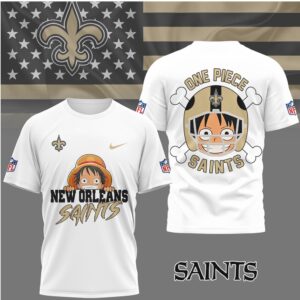 New Orleans Saints Game Day 2026 Official NFL One Piece Fan 3D Shirt