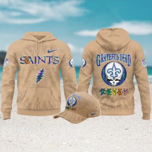 New Orleans Saints Grateful Dead Limited Hoodie New Orleans Saints Grateful Dead Limited Hoodie