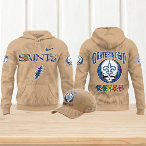 New Orleans Saints Grateful Dead Limited Hoodie