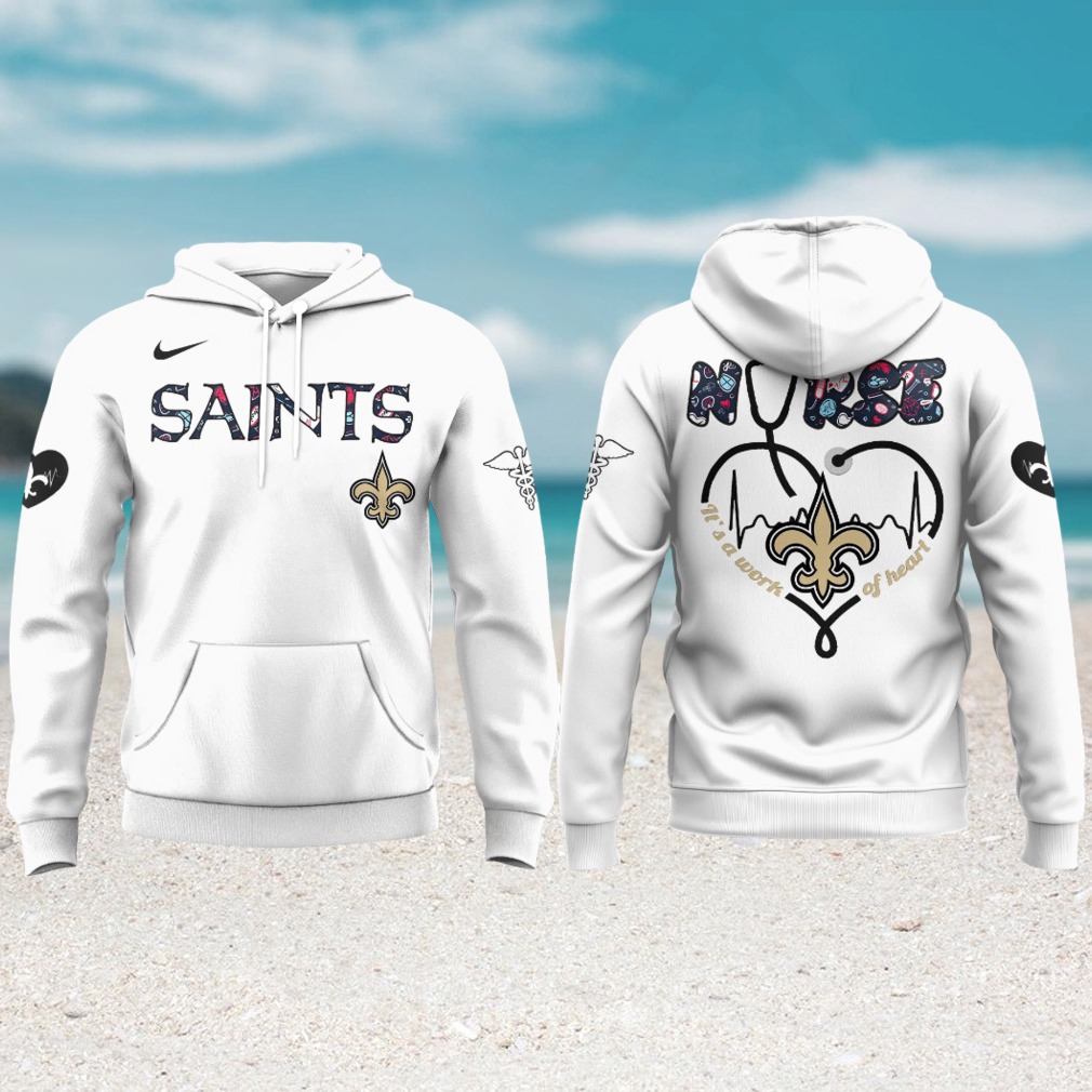 New Orleans Saints NURSES NIGHT NFL Hoodie New Orleans Saints NURSES NIGHT NFL Hoodie