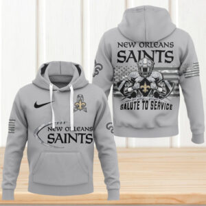 New Orleans Saints Salute to Service NFL Fan Hoodie