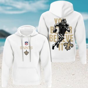 New Orleans Saints Super Bowl LIX Commemorative Game Day NFL Fan Football Hoodie New Orleans Saints Super Bowl LIX Commemorative Game Day NFL Fan Football Hoodie