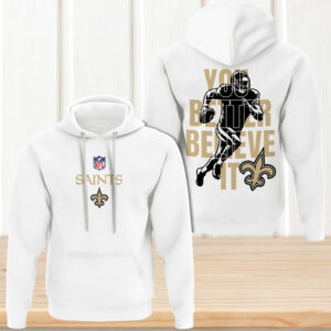 New Orleans Saints Super Bowl LIX Commemorative Game Day NFL Fan Football Hoodie