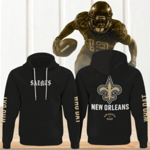New Orleans Saints Super Bowl LIX Commemorative Game Day NFL Football Hoodie