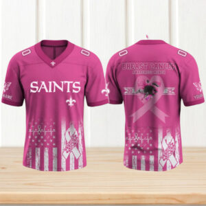New Orleans Saints x Breast Cancer Awareness Month NFL Gameday Jersey