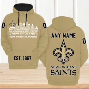 New Orleans Saints x Legend City Football NFL Hoodie