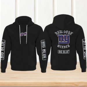 New York Giants Big Blue NFL Football Hoodie New York Giants Big Blue NFL Football Hoodie