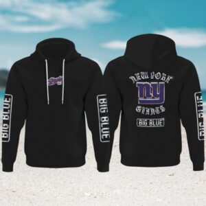 New York Giants Big Blue NFL Football Hoodie