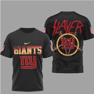 New York Giants Game Day 2026 Official NFL Slayer 3D Shirt
