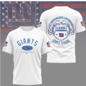 New York Giants Law Enforcement Appreciation LEAD T Shirt