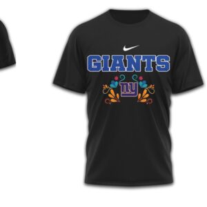 New York Giants Official NFL Day of the Dead 3D Shirt