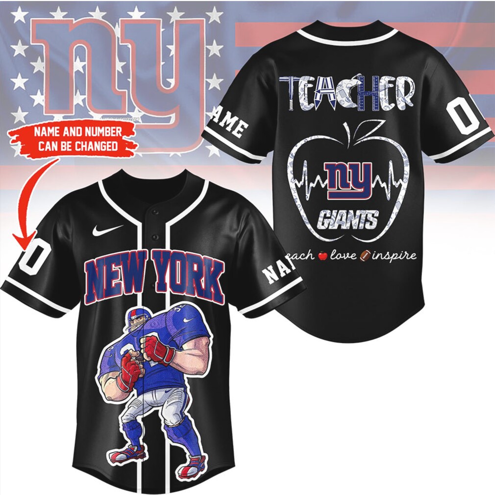 New York Giants Official NFL Teacher Appreciation Month Jersey Shirt New York Giants Official NFL Teacher Appreciation Month Jersey Shirt