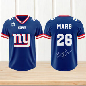 New York Giants X BRUNO MARS The Romantic Fan Gift 2026 Jersey New York Giants X BRUNO MARS The Romantic Fan Gift 2026 Jersey