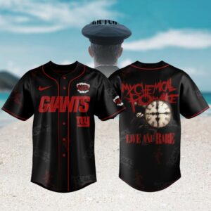New York Giants x My Chemical Romance Long Live The Black Parade Fan Jersey