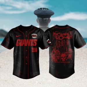 New York Giants x My Chemical Romance Long Live The Black Parade Jersey