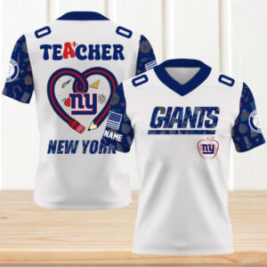 New York Giants x Teacher Football Gameday Jersey