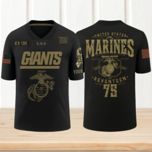 New York Giants x U.S Marine Corps Dark Gameday Jersey