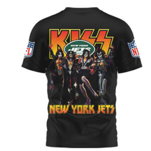 New York Jets Game Day 2026 Official NFL Kiss Band 3D Shirt New York Jets Game Day 2026 Official NFL Kiss Band 3D Shirt
