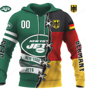New York Jets Germany NFL Game Day Hoodie