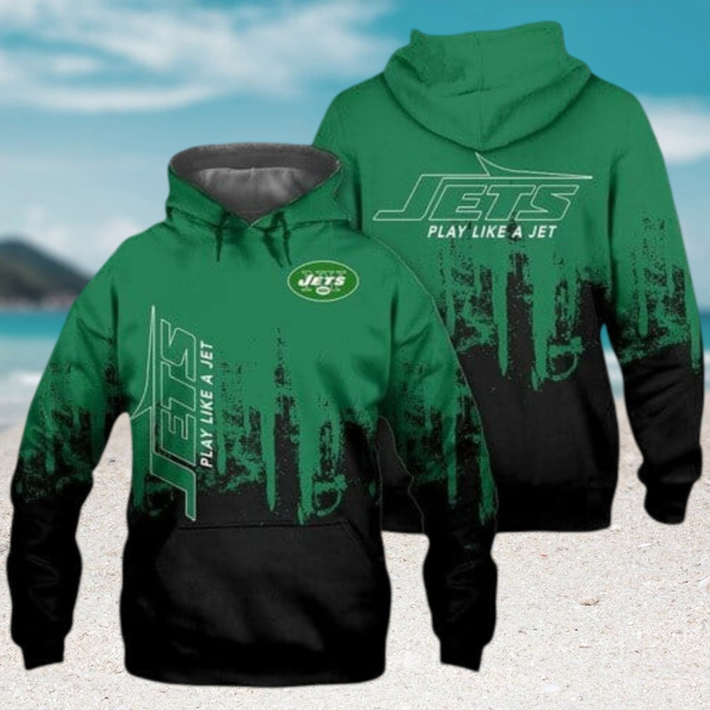 New York Jets NFL Logo Football Game Day Fan Hoodie New York Jets NFL Logo Football Game Day Fan Hoodie