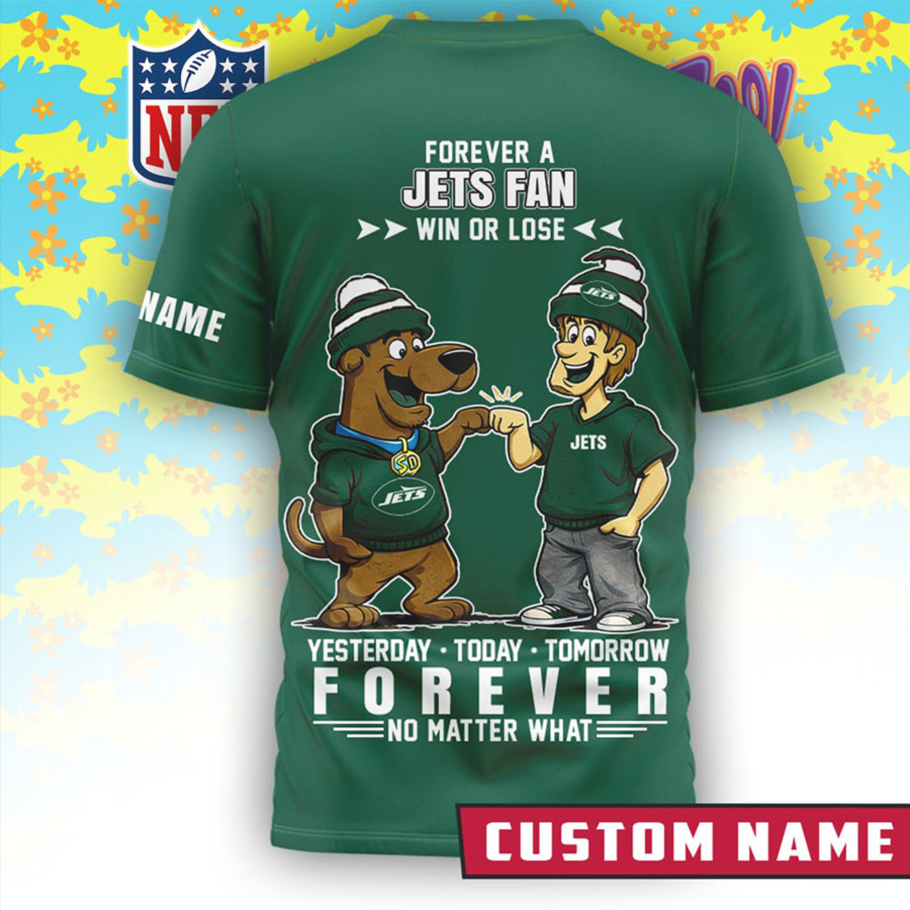 New York Jets x Scooby Doo Official 3D Shirt New York Jets x Scooby Doo Official 3D Shirt