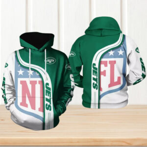 New Yorks Jets State Flag NFL Game Day Hoodie