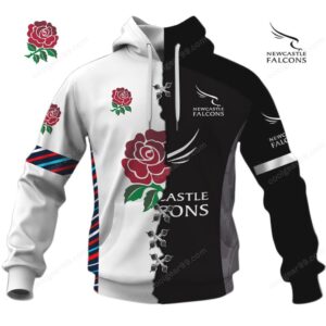 Newcastle Falcons X England Rugby Special Shirts