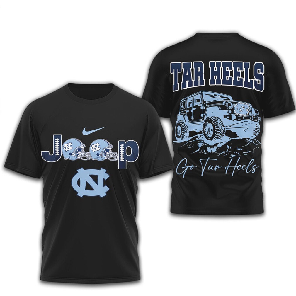 North Carolina Tar Heels Jeep Retro Carolina Blue Game Day Shirt North Carolina Tar Heels Jeep Retro Carolina Blue Game Day Shirt