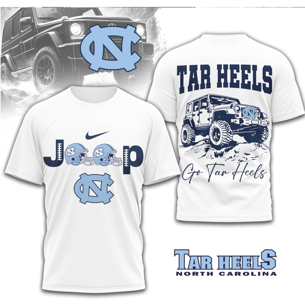 North Carolina Tar Heels Jeep Retro Carolina Blue Game Day Shirt North Carolina Tar Heels Jeep Retro Carolina Blue Game Day Shirt