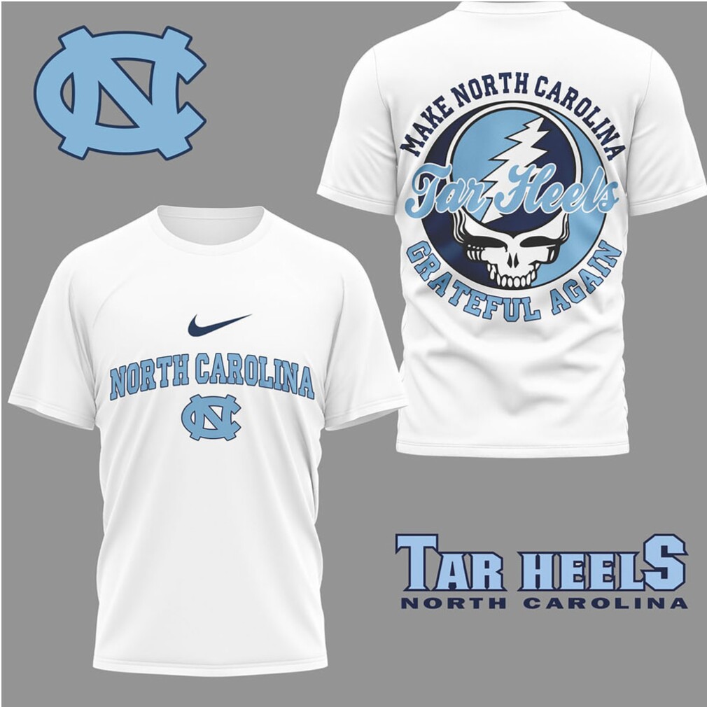 North Carolina Tar Heels Official Grateful Game Day 3D Shirt North Carolina Tar Heels Official Grateful Game Day 3D Shirt