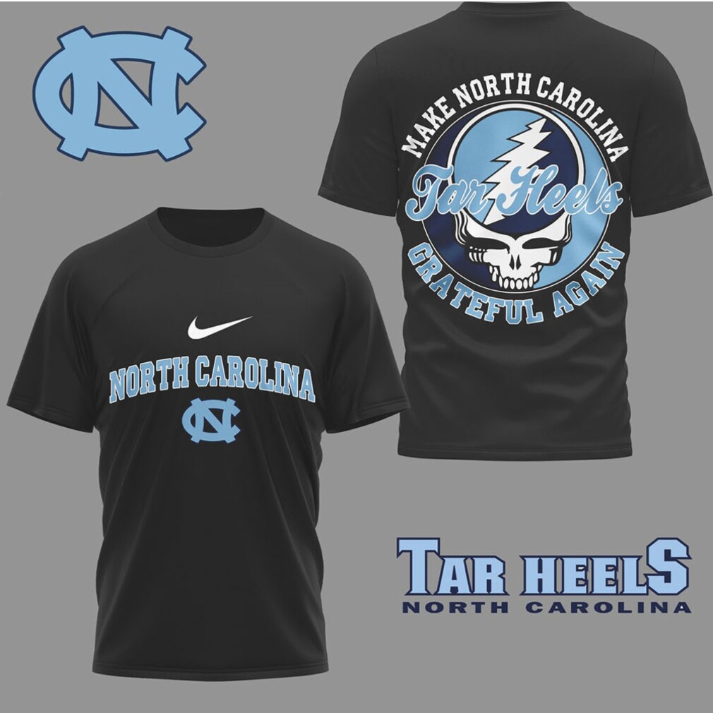 North Carolina Tar Heels Official Grateful Game Day 3D Shirt North Carolina Tar Heels Official Grateful Game Day 3D Shirt