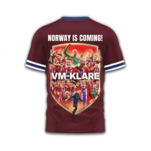 Norway Official Fifa World Cup 2026 3D Shirt