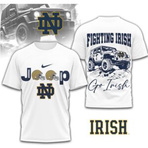 Notre Dame Fighting Irish Jeep Go Irish Off Road Fan Shirt