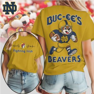 Notre Dame Fighting Irish Official NCAA Buc ee’s Beavers Shirt Notre Dame Fighting Irish Official NCAA Buc ee’s Beavers Shirt